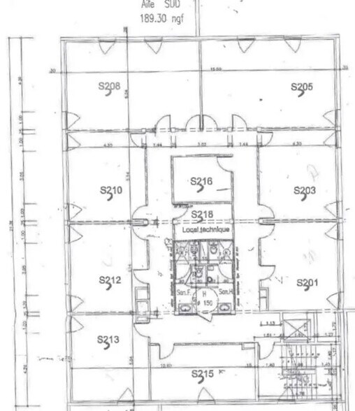 Bureau dans Toulouse à louer - Plan d’étage – Image 3 sur 4