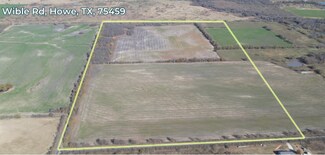 Plus de détails pour TBD Wible Road, Sherman, TX - Terrain à vendre