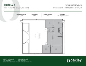 1500 Farmer Rd NW, Conyers, GA à louer Photo intérieure– Image 1 sur 1