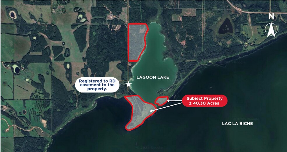 Range Road 142, Lac La Biche, AB à vendre - Aérien – Image 1 sur 4