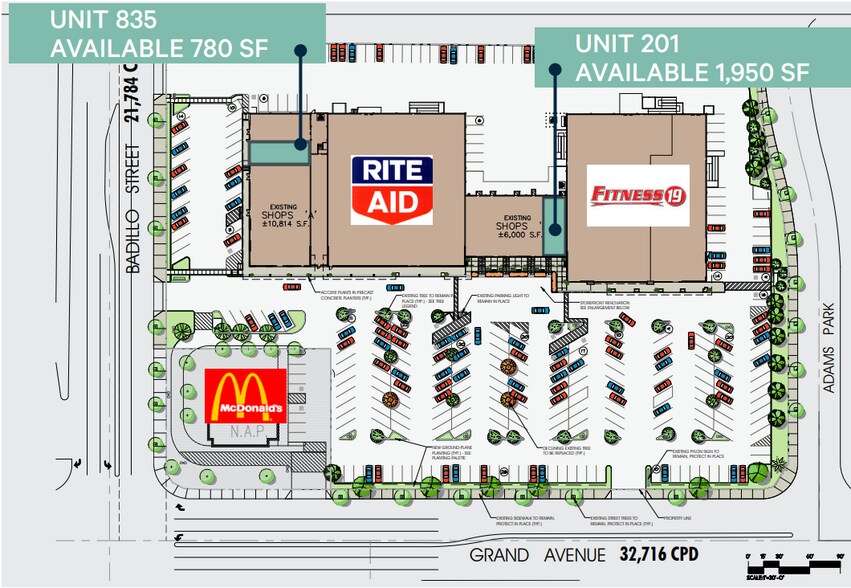 119-207 N Grand Ave, Covina, CA à louer - Photo de l’immeuble – Image 1 sur 3