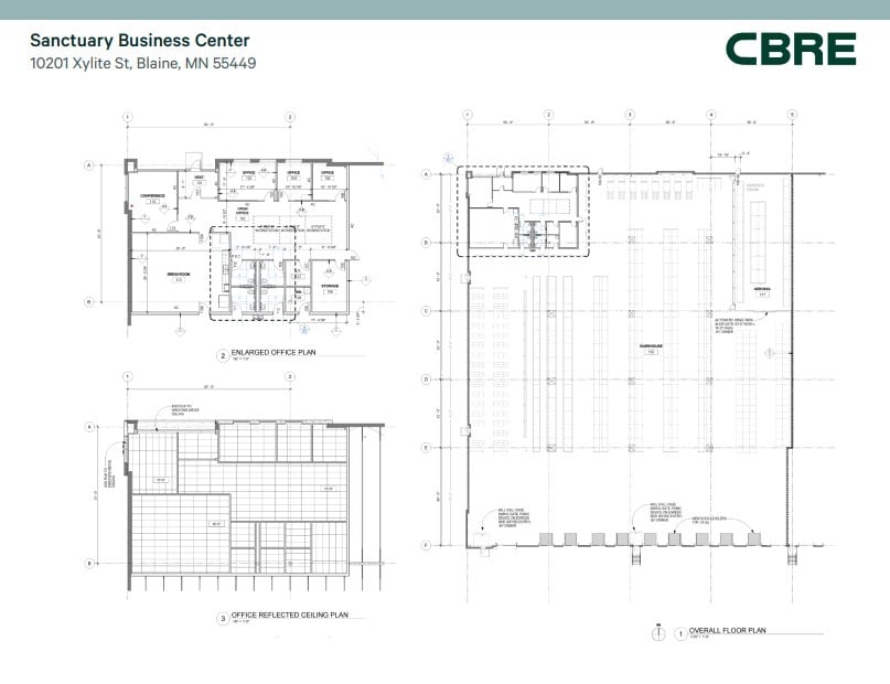 10201 Xylite St NE, Blaine, MN à louer Plan d’étage– Image 1 sur 1