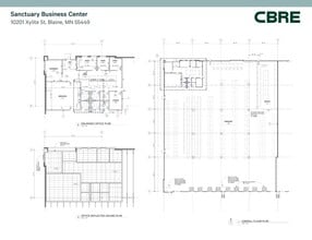 10201 Xylite St NE, Blaine, MN à louer Plan d’étage– Image 1 sur 1