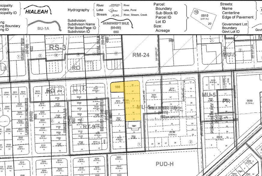 6280 Sunset Dr, Miami, FL à louer - Plan cadastral – Image 3 sur 6