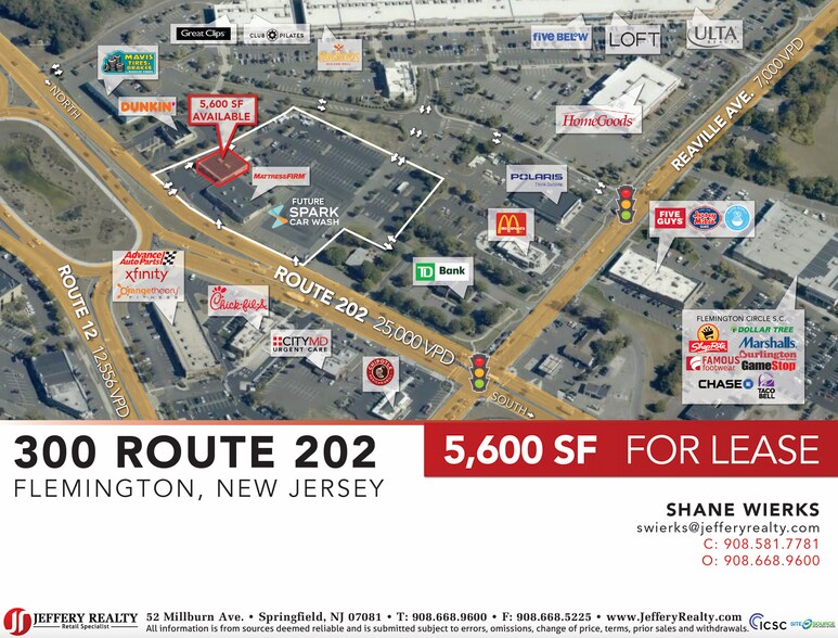 298-300 Route 202, Flemington, NJ à louer - Photo principale – Image 1 sur 3