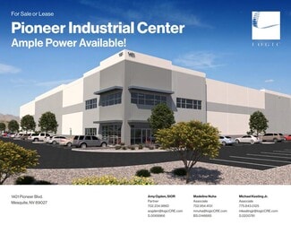 Plus de détails pour 1401 Pioneer, Mesquite, NV - Industriel/Logistique à vendre