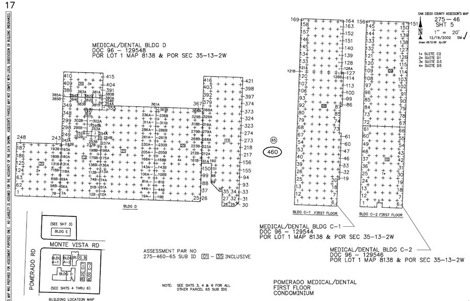 15525 Pomerado Rd, Poway, CA à louer - Plan cadastral – Image 2 sur 2