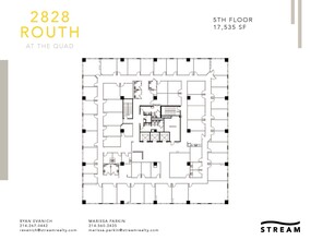 2828 Routh St, Dallas, TX à louer Plan d’étage– Image 1 sur 1