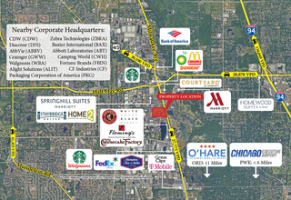 4 Overlook Pt, Lincolnshire, IL - VUE AÉRIENNE  vue de carte - Image1