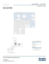 8383 Wilshire Blvd, Beverly Hills, CA à louer Plan d’étage– Image 1 sur 1
