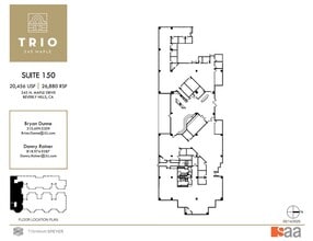 345 N Maple Dr, Beverly Hills, CA à louer Plan d’étage– Image 1 sur 1