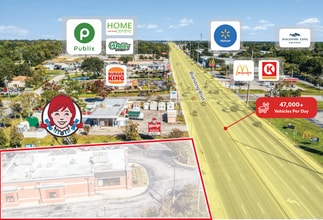 1110 Blanding Blvd, Orange Park, FL - VUE AÉRIENNE  vue de carte