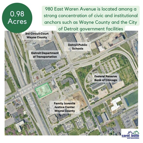 980 E Warren Ave, Detroit, MI à vendre - Photo de l’immeuble – Image 3 sur 4
