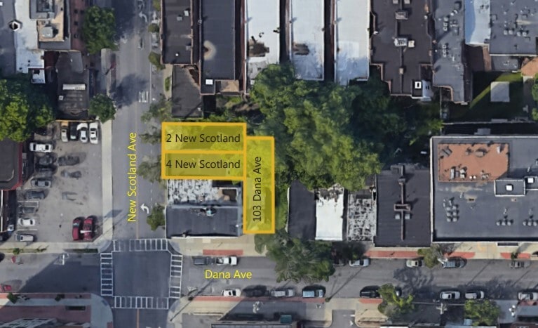 4 New Scotland Ave, Albany, NY à vendre - Aérien – Image 3 sur 3