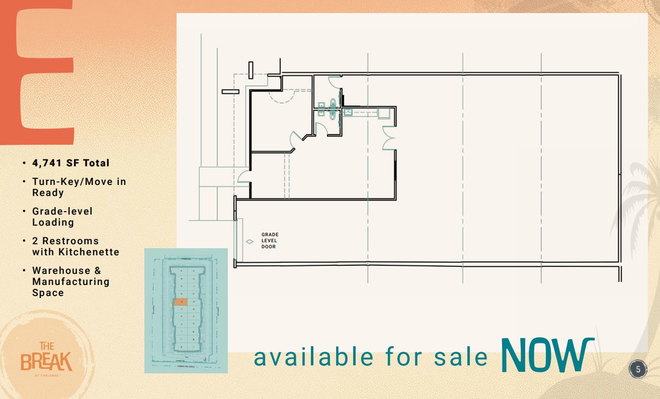 2270 Camino Vida Roble, Carlsbad, CA 92011 - Lot E - - Plan d’étage - Image 1 of 1