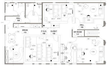 729-733 Seward St, Los Angeles, CA à vendre Plan d’étage– Image 2 sur 2