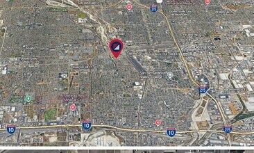 130 N Rancho Ave, San Bernardino, CA - Vue aérienne vue de carte