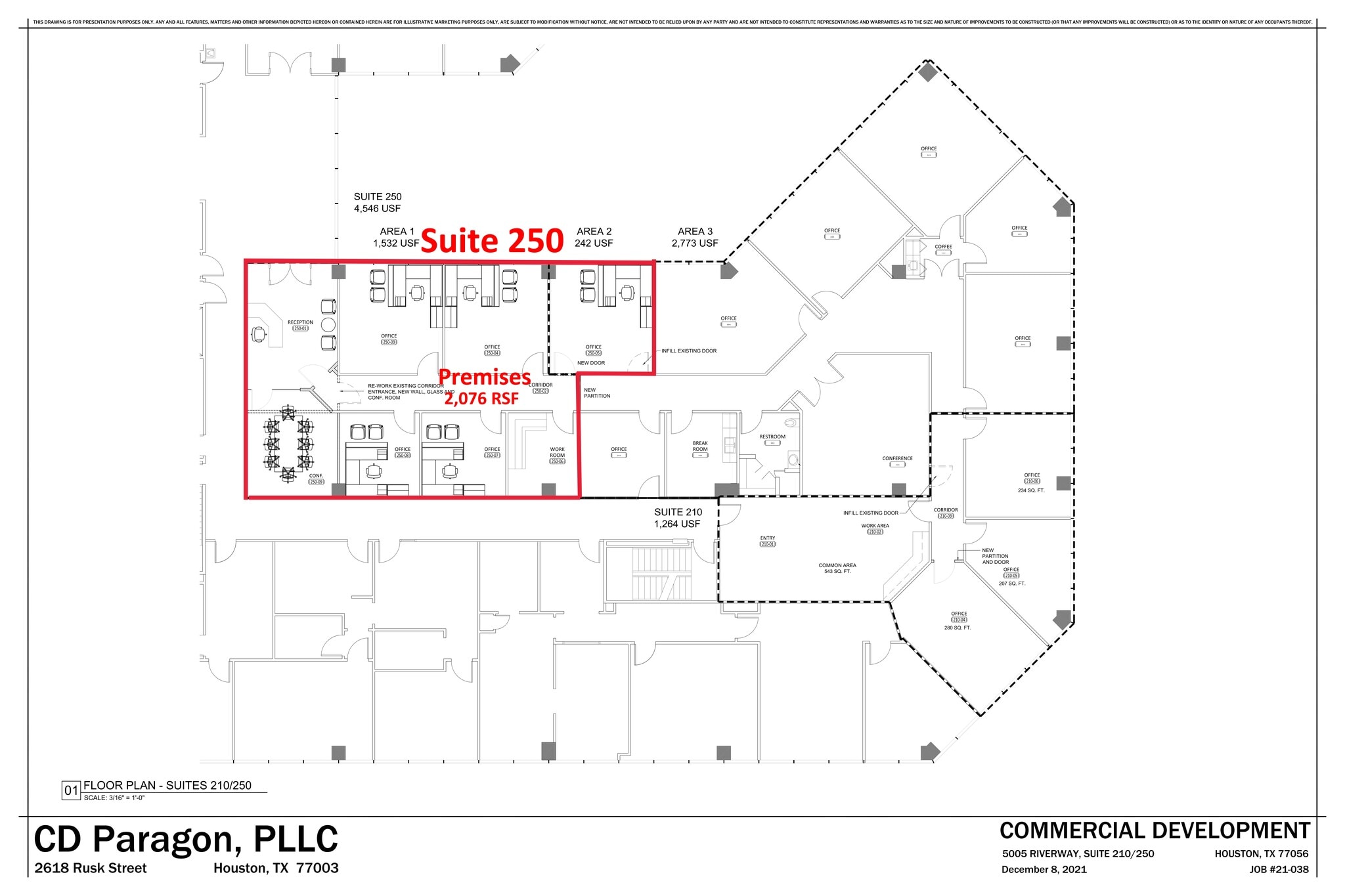 5005 Riverway Dr, Houston, TX à louer Plan de site– Image 1 sur 1