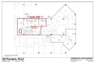 5005 Riverway Dr, Houston, TX à louer Plan de site– Image 1 sur 1