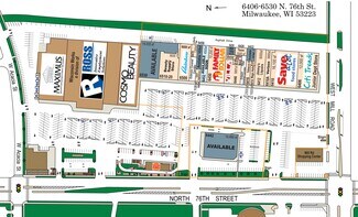 Plus de détails pour 6406-6550 N 76th St, Milwaukee, WI - Local commercial à louer