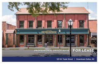 Plus de détails pour 130 W Trade St, Dallas, NC - Bureau à louer