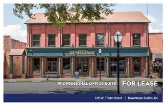 Plus de détails pour 130 W Trade St, Dallas, NC - Bureau à louer