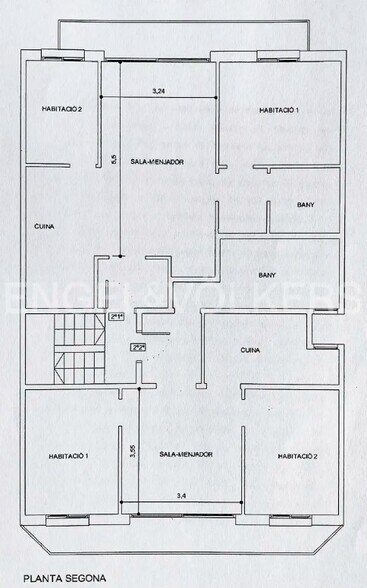 Immeuble residentiel dans Sant Pere de Ribes, Barcelona à vendre - Plan d’étage type – Image 2 sur 4