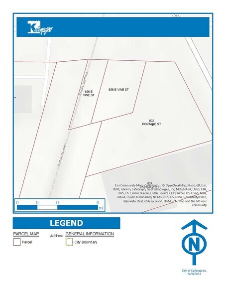 802 Portage St, Kalamazoo, MI à vendre - Photo de l’immeuble – Image 2 sur 3