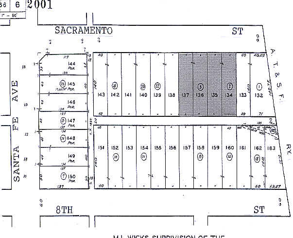 2150 Sacramento St, Los Angeles, CA à louer - Plan cadastral – Image 2 sur 51