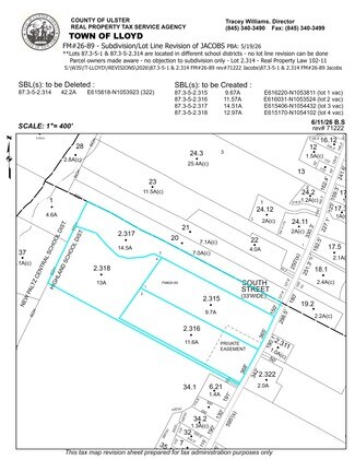 Plus de détails pour 111 South St, Highland, NY - Terrain à vendre