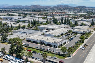 1269 W Pomona Rd, Corona, CA - Vue aérienne vue de carte
