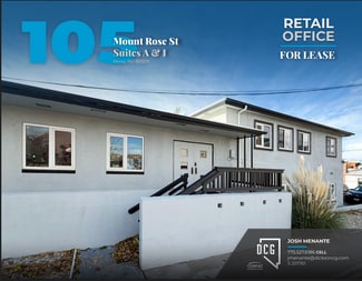 Plus de détails pour 105 Mount Rose St, Reno, NV - Local commercial à louer