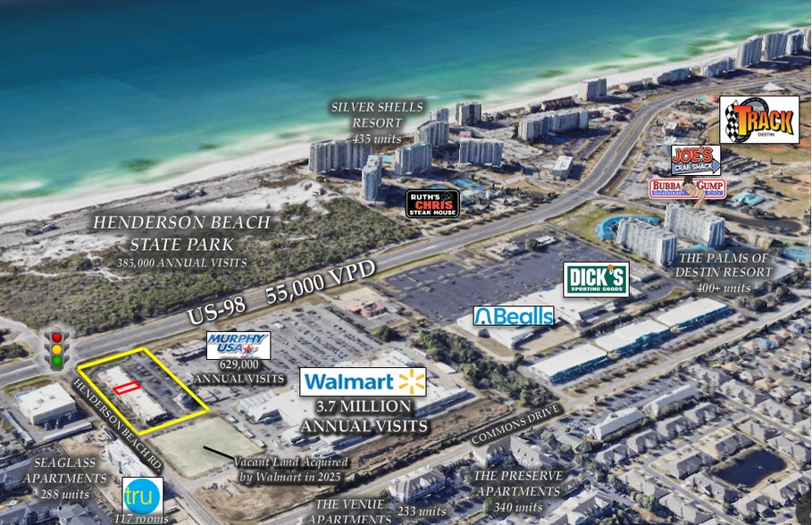 16055 Emerald Coast Pky, Destin, FL à louer - Photo de l’immeuble – Image 2 sur 2