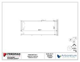 34505 W 12 Mile Rd, Farmington Hills, MI à louer Plan d’étage– Image 1 sur 2