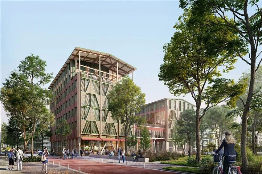 Bureau dans Nantes à louer - Photo de l’immeuble – Image 2 sur 7