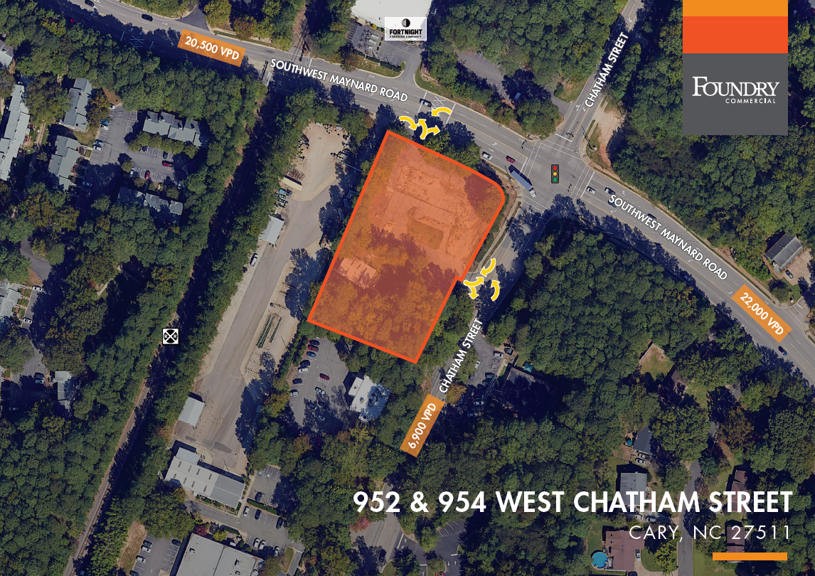 952 W Chatham St, Cary, NC à louer Photo de l’immeuble– Image 1 sur 2