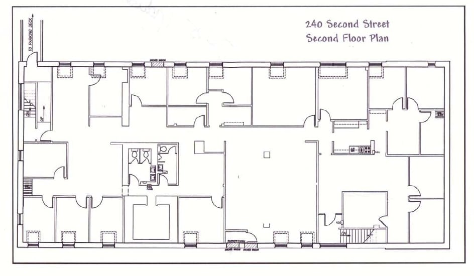 240 Second St, Macon-Bibb, GA à louer Plan d’étage– Image 1 sur 1