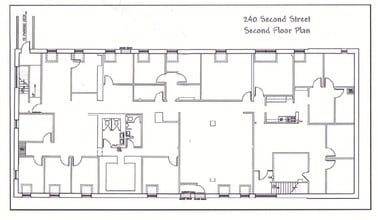 240 Second St, Macon-Bibb, GA à louer Plan d’étage– Image 1 sur 1