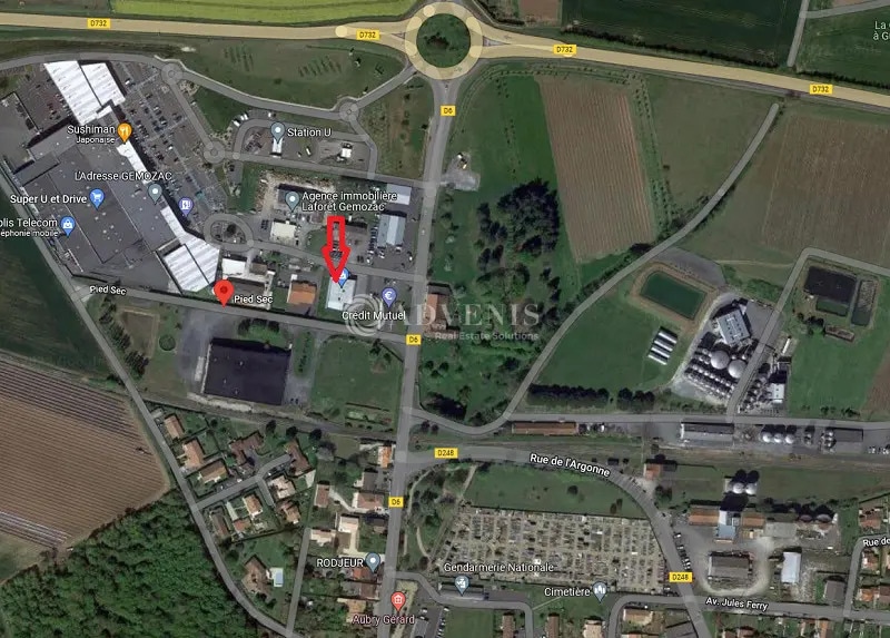 Local commercial dans Gémozac à louer - Photo de l’immeuble – Image 2 sur 4