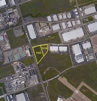 Plus de détails pour 1422-1510 Boeing Way, Stockton, CA - Terrain à vendre