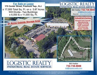 Plus de détails pour 170 Center St, Freehold, NJ - Industriel/Logistique à louer