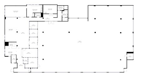 625 W 55th St, New York, NY à louer Plan d’étage– Image 1 sur 1