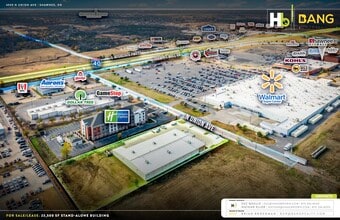 4939 N Union Ave, Shawnee, OK à louer Aérien– Image 2 sur 5