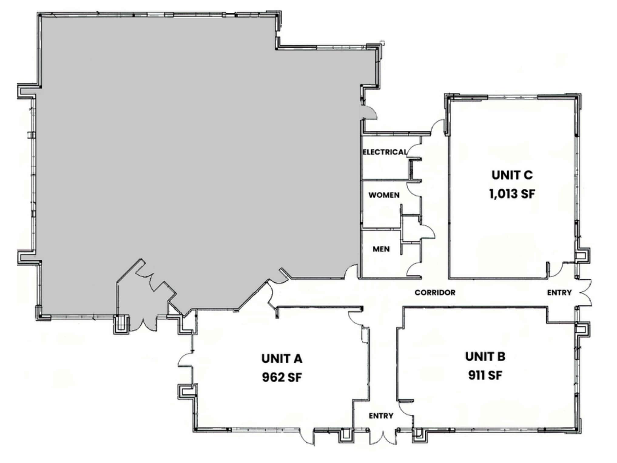 506 Route 130 N, Cinnaminson, NJ à louer Plan d’étage– Image 1 sur 1