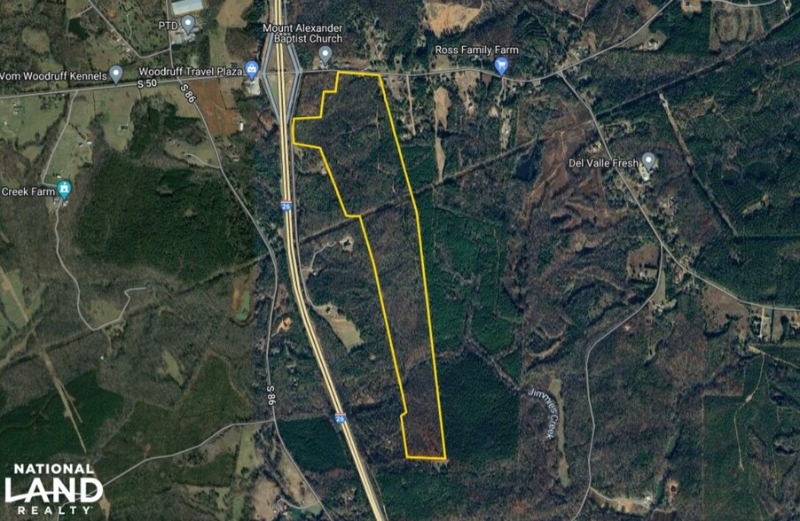 0 Walnut Grove Road & Bennett Farm Road, Roebuck, SC à vendre - Aérien – Image 2 sur 23