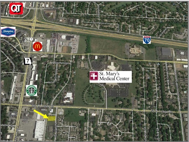 509 NW 5th St, Blue Springs, MO à louer - Aérien – Image 3 sur 3