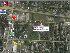 509 NW 5th St, Blue Springs, MO - VUE AÉRIENNE vue de carte