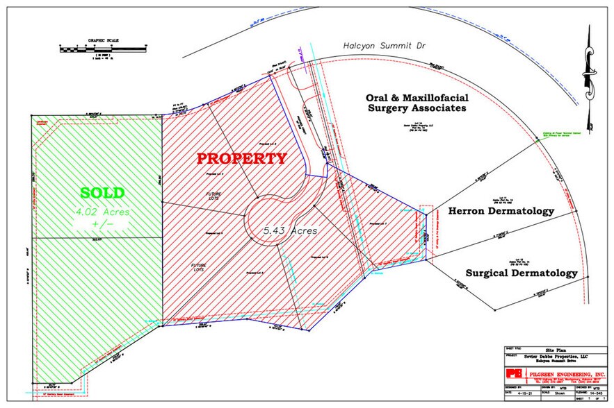 Halcyon Summit Drive, Montgomery, AL à vendre - Plan de site – Image 3 sur 5