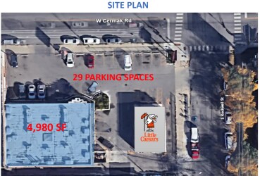 2605 W Cermak Rd, Chicago, IL à vendre - Aérien – Image 2 sur 5