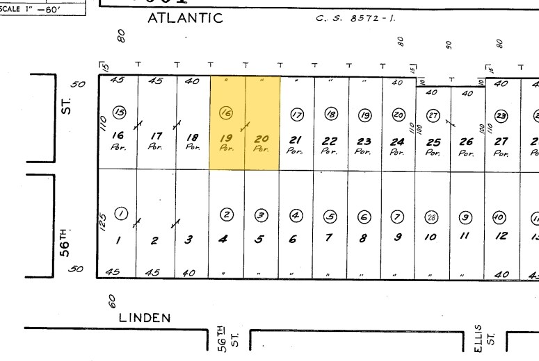 5575 Atlantic Ave, Long Beach, CA à vendre - Plan cadastral – Image 2 sur 4